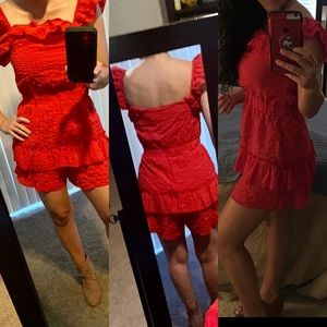Nanamacs Red Romper